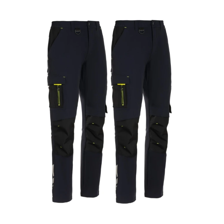 Pantalón de Trabajo Multibolsillos Stretch P&P Loyal Fortix Flex FRX02 426