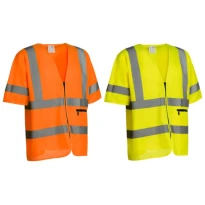 Chaleco de Trabajo Alta Visibilidad Multibolsillos P&P Loyal AVC26 306
