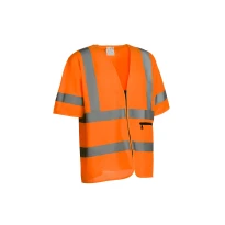 Chaleco de Trabajo Alta Visibilidad Multibolsillos P&P Loyal AVC26 306