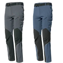 Pantalones técnicos Línea ISSA LINE de Softshell Stretch de verano 8837B