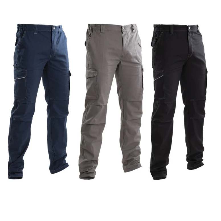 Pantalón de Trabajo 100% Algodón Multibolsillos P&P Loyal Fustagno F2002 101