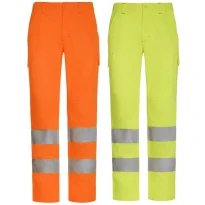 Pantalón de Trabajo Multibolsillos Alta Visibilidad Invernal Workfit P&P Loyal AVC02 208
