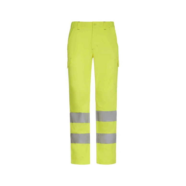 Pantalón de Trabajo Multibolsillos Alta Visibilidad Invernal Workfit P&P Loyal AVC02 208