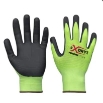 12 piezas - Guantes de trabajo Rossini Nylon Spandex GGC070 elásticos