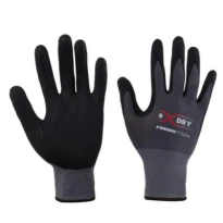 12 piezas - Guantes de trabajo Rossini Nylon Spandex GGC074 elásticos