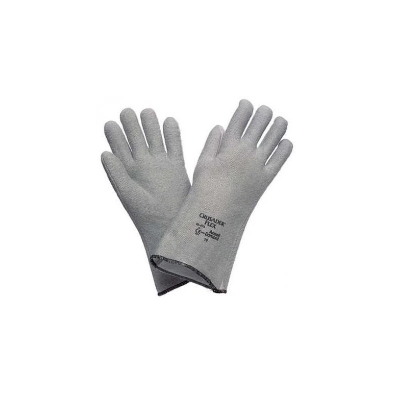 12 piezas - Guantes de trabajo Ansell ActivArmr CRUSADER FLEX 42-474 anticalor GGU970