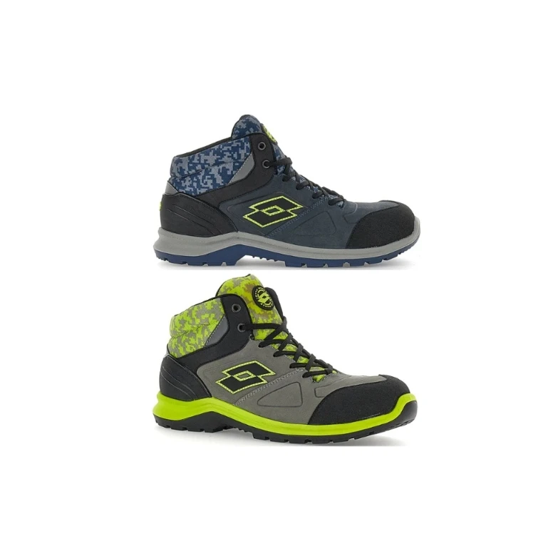 Zapatos de Seguridad Altos Lotto Hit 200 Mid S3 HRO SRC 211777