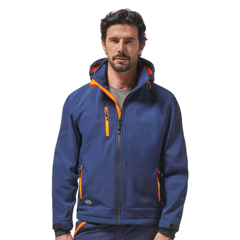 Chaqueta de trabajo Logica SLALOMCAP9 Invernal Softshell Stretch Multi-bolsillos Impermeable