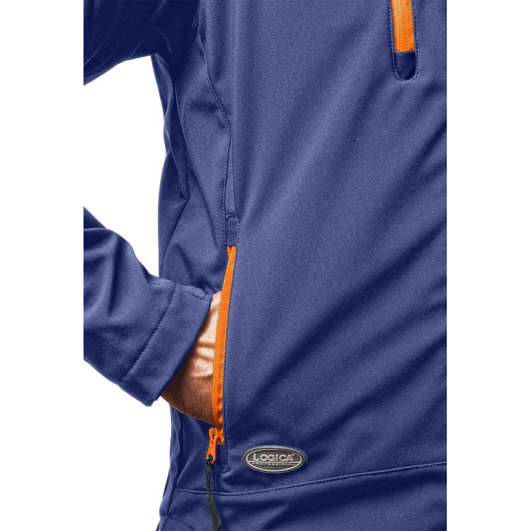 Chaqueta de trabajo Logica SLALOMCAP9 Invernal Softshell Stretch Multi-bolsillos Impermeable