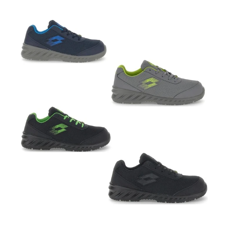 Zapatos de Seguridad Bajos Metalfree Lotto First 700 S1PL ESD SR FO 221233