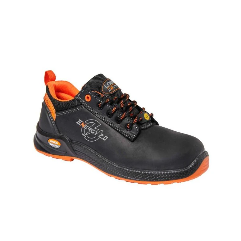 Zapatos de Seguridad Logica Symbol S3S FO SR ESD Sin Metal Bajos