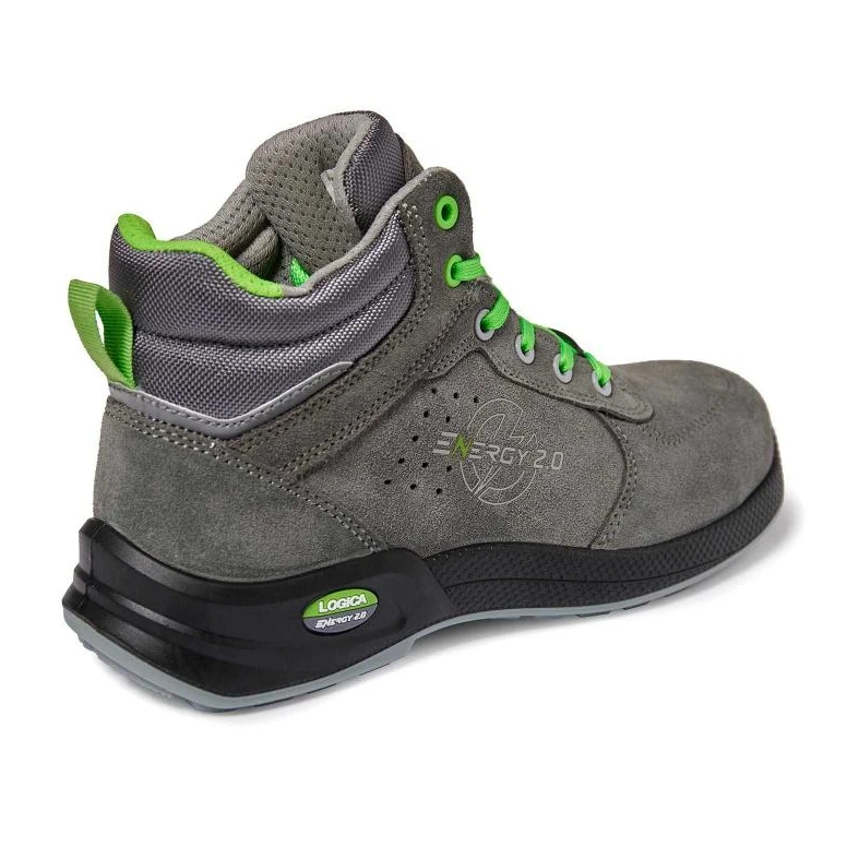 Zapatos de Seguridad Logica Meteor S1PS FO SR ESD Sin Metal Altos