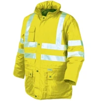 Chaqueta impermeable y transpirable Alta Visibilidad ISSA LINE - 04643N