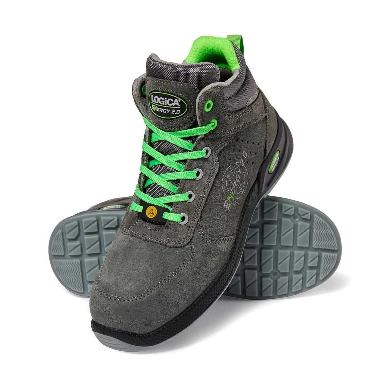 Zapatos de Seguridad Logica Meteor S1PS FO SR ESD Sin Metal Altos