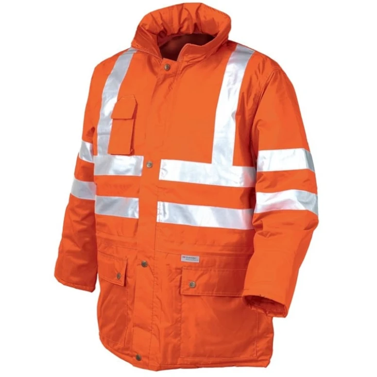 Chaqueta impermeable y transpirable Alta Visibilidad ISSA LINE - 04643N