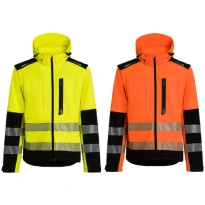 Chaqueta de Trabajo Alta Visibilidad Multibolsillos Invernal P&P Loyal Neon GGX5B 311