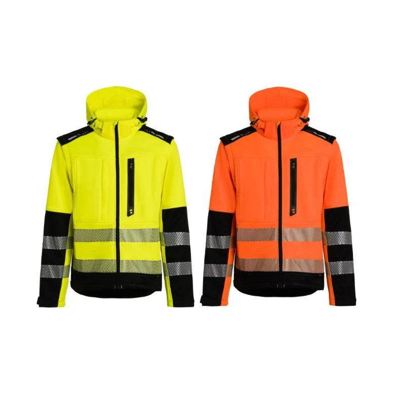Chaqueta de Trabajo Alta Visibilidad Multibolsillos Invernal P&P Loyal Neon GGX5B 311