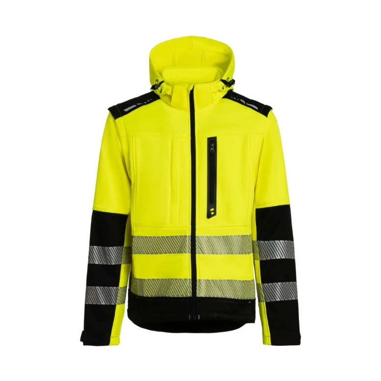 Chaqueta de Trabajo Alta Visibilidad Multibolsillos Invernal P&P Loyal Neon GGX5B 311