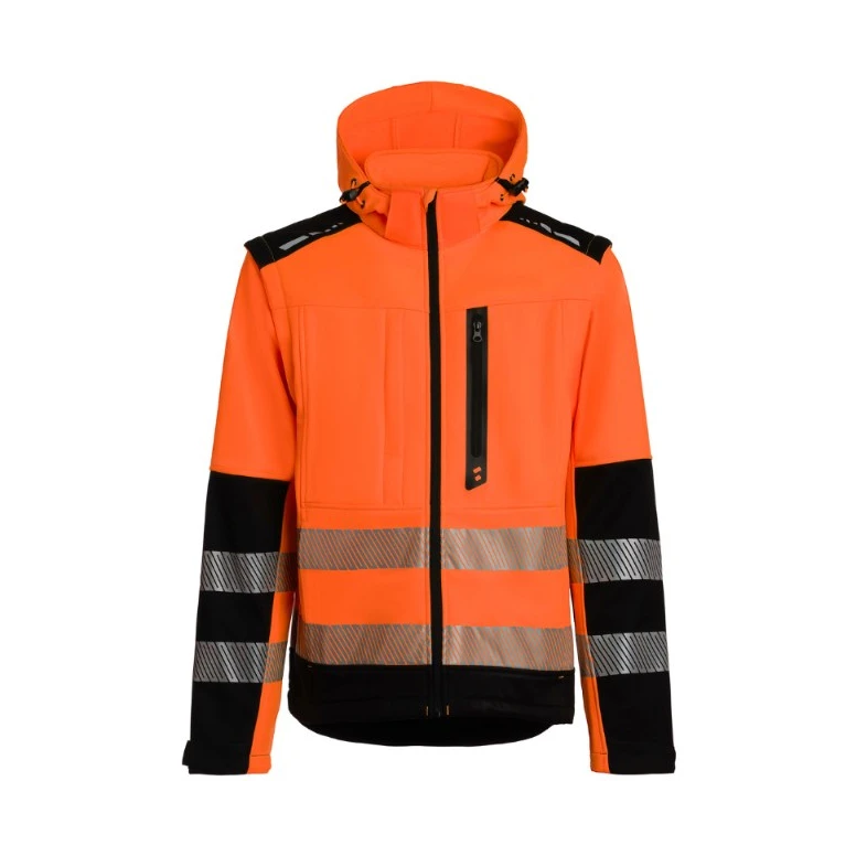 Chaqueta de Trabajo Alta Visibilidad Multibolsillos Invernal P&P Loyal Neon GGX5B 311