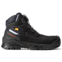 Zapatillas de Seguridad Altas Metalfree con Cierre BOA Sixton Brennero BOA S3S FO CI SC LG SR ESD 70534-03L