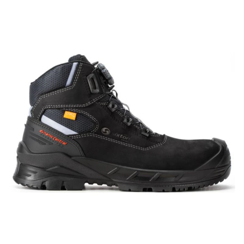 Zapatillas de Seguridad Altas Metalfree con Cierre BOA Sixton Brennero BOA S3S FO CI SC LG SR ESD 70534-03L
