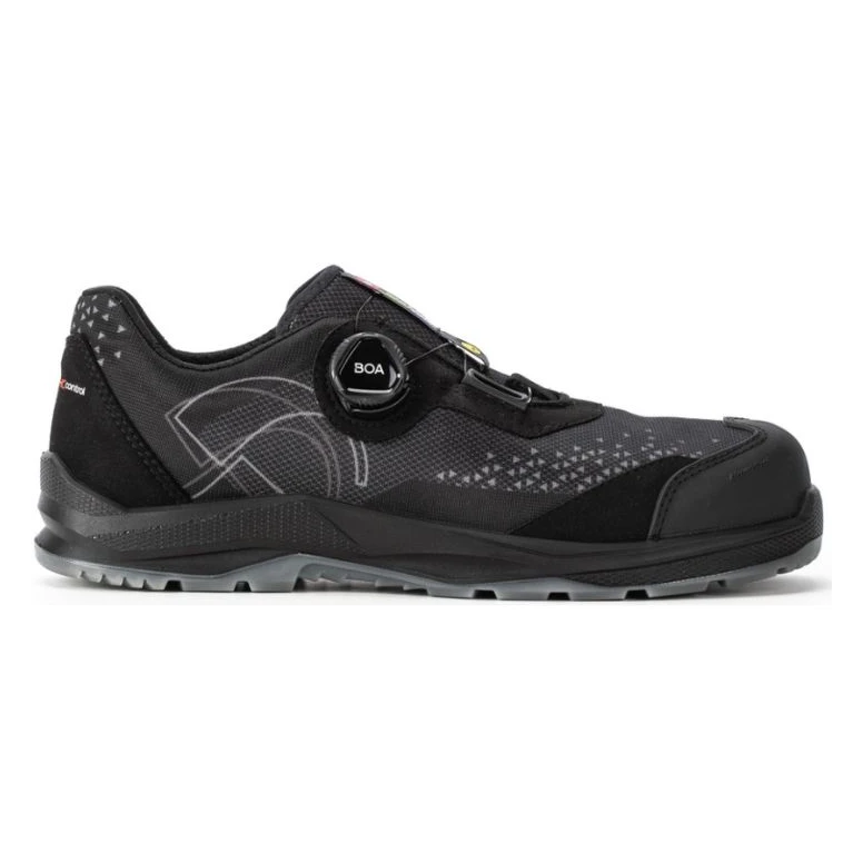 Zapatos de Seguridad Bajos Metalfree con Cierre BOA Sixton Neon BOA S3S FO SC ESD 66532-01L