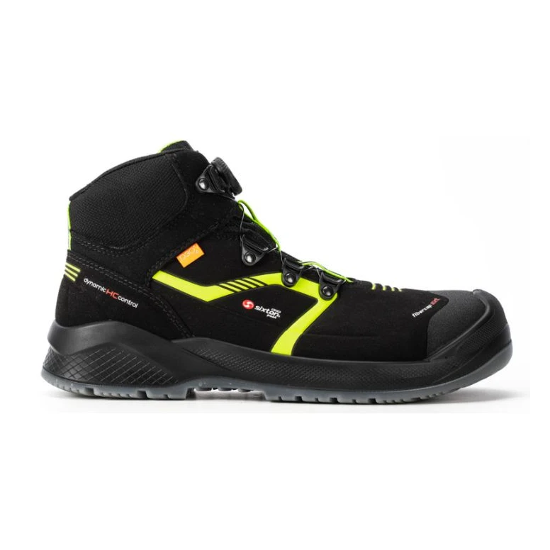 Zapatillas de Seguridad Altas Metalfree con Cierre BOA Sixton Scatto High BOA S3S CI SCR ESD 43459-01L