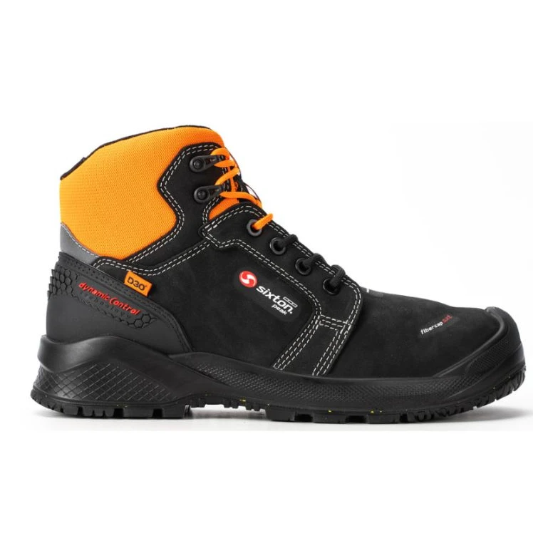 Zapatillas de Seguridad Altas Metalfree Sixton Anversa S3S FO HI CI SC HRO SR ESD 45227-00L