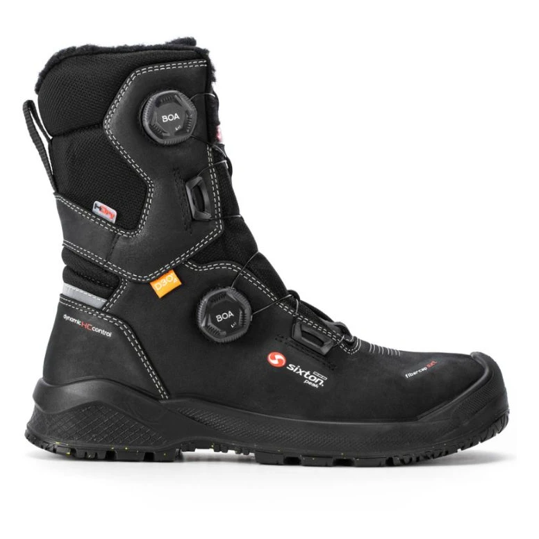 Botas de Seguridad Cierre Boa Sixton Tenace BOA S7S FO HI CI SC HRO SR ESD 45524-00L Metalfree