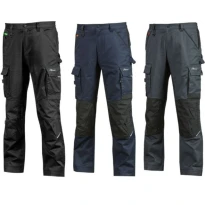 Pantalón de Trabajo Multibolsillos Stretch U-Power Stout SY356
