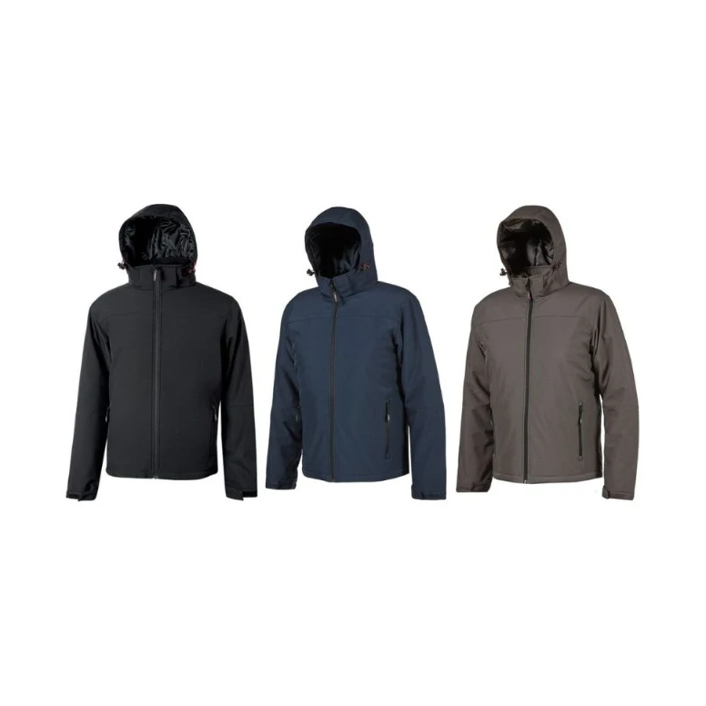 Chaqueta de Trabajo con Capucha Multibolsillos Stretch U-Power Blazyra IN400