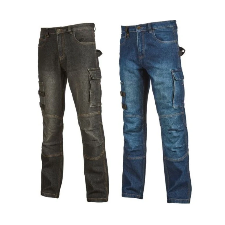 Vaqueros de Trabajo Multibolsillos Stretch U-Power Pepper ST391