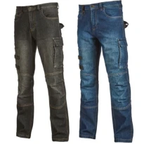 Vaqueros de Trabajo Multibolsillos Stretch U-Power Pepper ST391