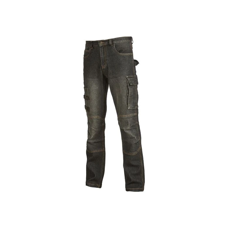 Vaqueros de Trabajo Multibolsillos Stretch U-Power Pepper ST391