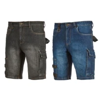 Bermudas de Trabajo Multibolsillos Stretch U-Power Salt ST392