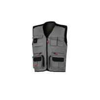 Chaleco de Trabajo Stretch Multibolsillos Issa Line 8746B