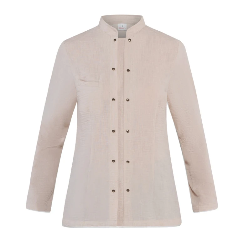 Chaqueta Mujer Cuello Coreano Giblor's Alba 25P08G456 Bienestar y Ho.re.ca