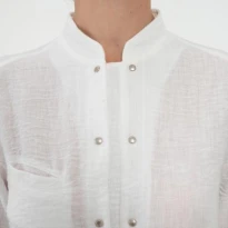 Chaqueta Mujer Cuello Coreano Giblor's Alba 25P08G456 Bienestar y Ho.re.ca