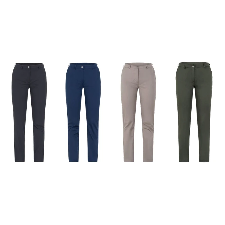 Pantalón Mujer Stretch Multibolsillos Giblor's Brenda 24P08P392 Horeca