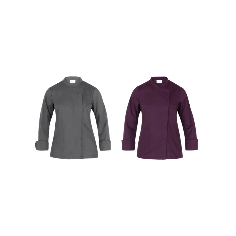 Chaqueta Chef Giblor's Fabiana 24P08G416 Manga Larga Mujer