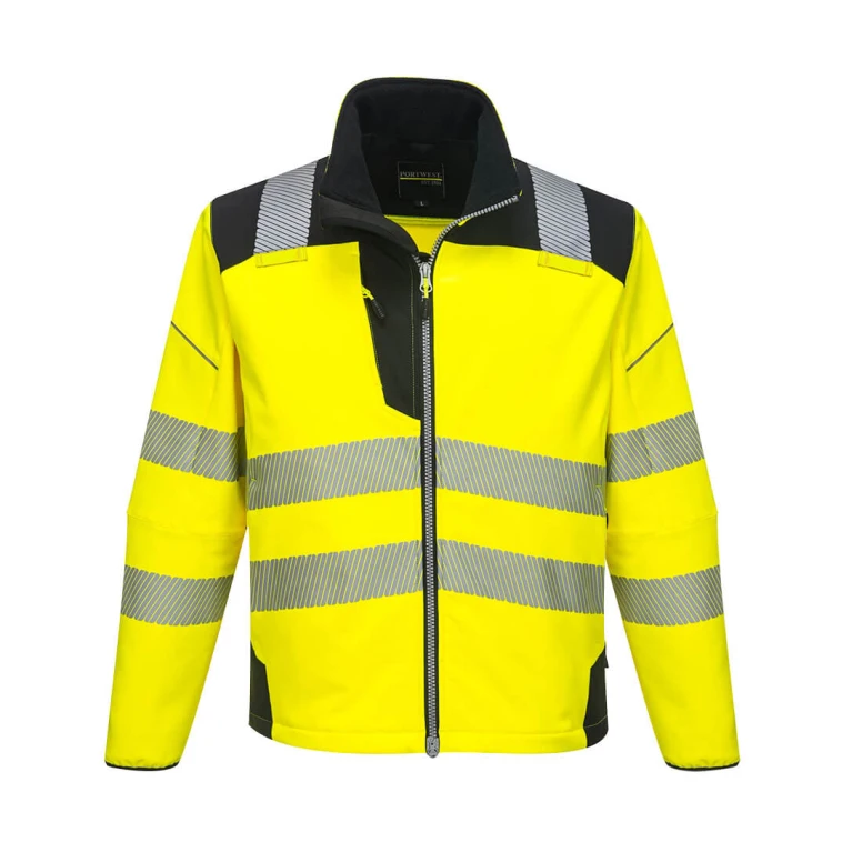 Chaqueta de trabajo PW3 Softshell Alta Visibilidad Portwest T402