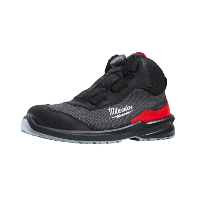 Zapatos de seguridad Milwaukee Flextred con cierre BOA S1PS ESD SC FO SR B1M110133 Altos Metalfree