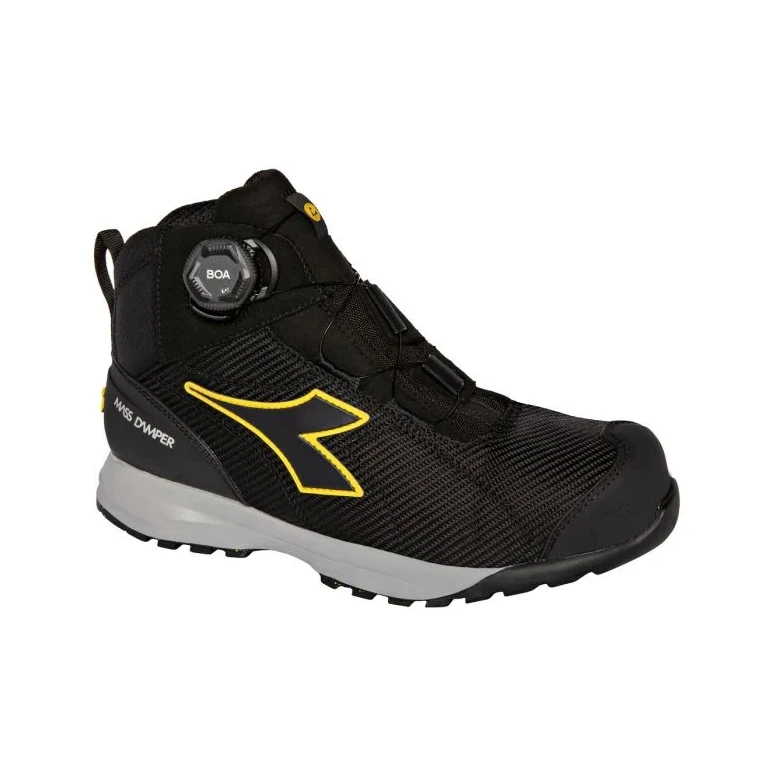 Zapatos de seguridad Altas cierre BOA Diadora Glove MDS Boa Mid S3S FO HRO SR ESD 701.183122