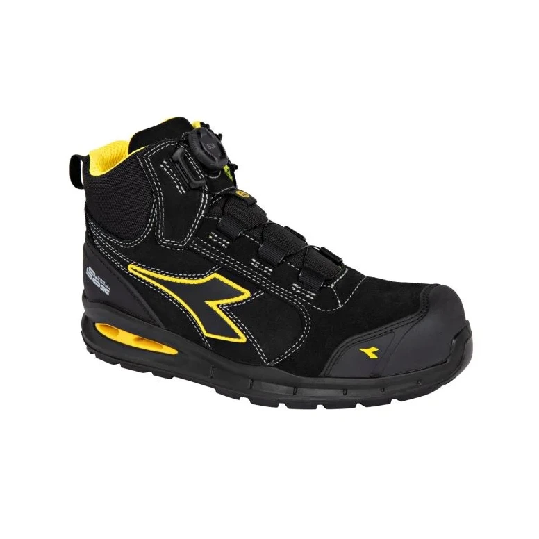 Zapatos de seguridad Altas cierre BOA Diadora Run A.Box Master Boa Mid S3S FO SR SC ESD 701.182333