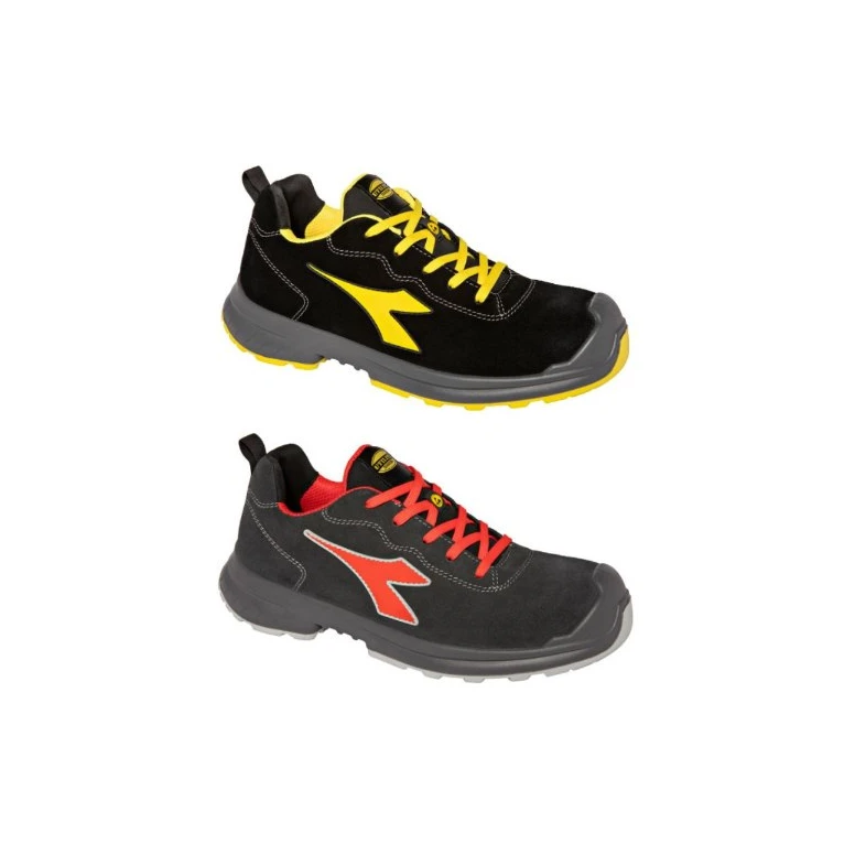 Zapatos de seguridad bajo sin metal Diadora Flash Low S3S FO SR LG SC ESD 701.183068