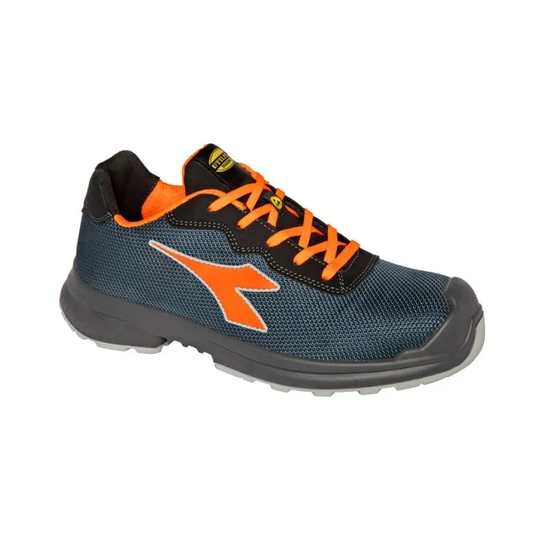 Zapatos de seguridad bajo sin metal Diadora Flash Low S1PS FO SR LG SC ESD 701.183069