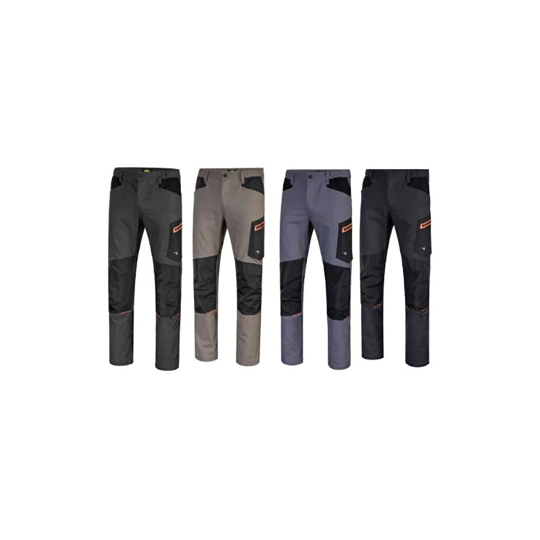 Pantalones de trabajo multibolsillos Diadora Pant Stretch Performance 2.0 702.183064