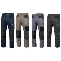 Pantalones de trabajo multibolsillos Diadora Pant Rock Stretch Performance 2.0 702.183065