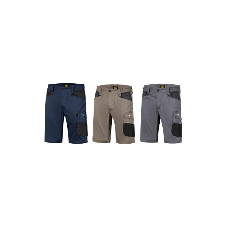 Bermuda de trabajo multibolsillos Stretch Diadora Poly 2.0 702.183057
