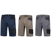 Bermuda de trabajo multibolsillos Stretch Diadora Poly 2.0 702.183057